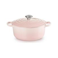 Le Creuset Signature Cast Iron- Round Casserole 20cm shellpink
