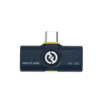 Hollyland LARK M2 USB-C Receiver Shine Charcoal - 1000m range, 2 audio channels