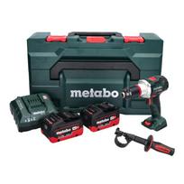 Akumuliatorinis gręžtuvas/suktuvas Metabo BS 18 LTX BL I (+ 2xakumuliatorius + įkroviklis ASC 145 + dėklas metaBOX 145 L)