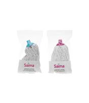 Medvilninė grindų valymo šluostė SAIMA  be koto, įvairių sp., 160 g