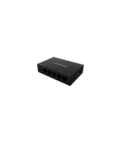Lanberg | Switch 5x1GB/s Unmanagment Gigabit Ethernet Desktop 12V metal case | DSM1-1005 | Unmanaged | Desktop