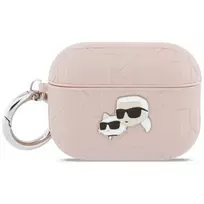 Karl Lagerfeld Case Monogram Karl  AND  Choupette for AirPods Pro 3 in pink