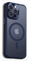 Nugarėlės dėklai Evelatus Apple iPhone 14 Pro Max Hybird Case Whith Magsafe and Camera Protection PC+TPU Blue