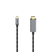 Kabelis Hama  Hama 00200507 Cable. USB-C auf HDMI, 4K, 1,50m