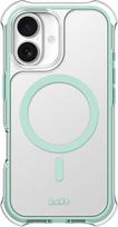 No Name LAUT AERO PROTECT mobile phone case 16 cm (6.3") Cover Mint colour, Transparent