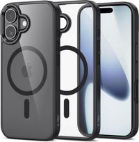 Tech-Protect case Apple iPhone 17 MagMat MagSafe, black/clear