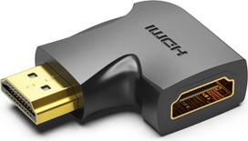 Vention HDMI 270 Degree Male to Female Vertical Flat Adapter Black