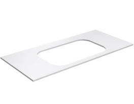 Darbo paviršius Kame Universal HPL, Movado kriauklei 101cm Baltas Matinis HPL WP/10-3/H16-P2