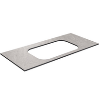 Darbo paviršius Kame Universal HPL, Movado kriauklei 101cm Grey moon HPL WP/10-3/H12-P2