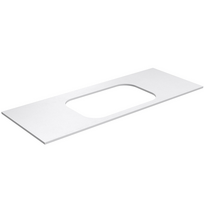 Darbo paviršius Kame Universal HPL, Movado kriauklei 121cm Baltas Matinis HPL WP/12-3/H16-P2