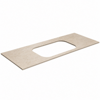 Darbo paviršius Kame Universal HPL, Movado kriauklei 121cm Earth stone HPL WP/12-3/H18-P2