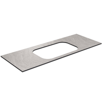 Darbo paviršius Kame Universal HPL, Movado kriauklei 121cm Grey moon HPL WP/12-3/H12-P2