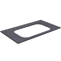 Darbo paviršius Kame Universal HPL, Movado kriauklei 81cm Black moon HPL WP/8-3/H11-P2