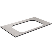 Darbo paviršius Kame Universal HPL, Movado kriauklei 81cm Grey moon HPL WP/8-3/H12-P2