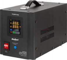 Rebel POWER-1000 Emergency Power Supply – a pure sine wave inverter with a 12V charging function, 230V, 1000VA/700W | RB-4003 | 5901890078702
