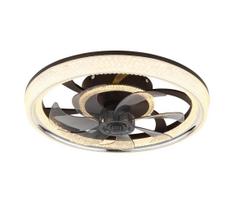 Globo 03644 - LED lubinis ventiliatorius CIRILLA LED/30W/230V 2700-6000K + DO