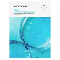 Centellian24 - Hyal Waterfull Glow Gel Mask - Drėkinančių Veido Gelinių Kaukų Rinkinys - 5x22ml