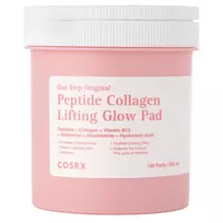 COSRX - One Step Original Peptide Collagen Lifting Glow Pad - Liftinguojantys ir Skaistinantys Vatos Diskeliai su Peptidais ir Kolagenu - 300ml/100vn