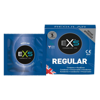 EXS Regular Comfy Fit standartiniai prezervatyvai (3 vnt.)