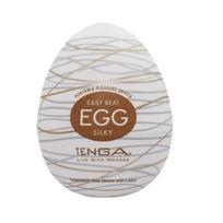 TENGA Egg Silky – masturbatorius vyrams, su itin švelnia tekstūra