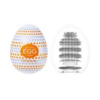 TENGA Egg Starry – masturbatorius vyrams, kompaktiškas, su tekstūruotu paviršiumi