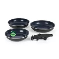 Russell Hobbs RH03314 Marine Smart Clip 4 Piece Fry Pan Set