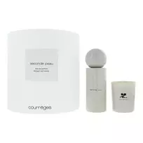 „Courreges“ rinkinys: „Seconde Peau“, kvepalų vanduo, unisex, 100 ml + „Seconde Peau“, kvapioji žvakė, 75 g