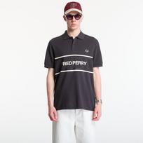 Fred Perry Fred Perry Graphic Polo Shirt Anchor Grey - Dydis XL (M2465 297 Marškinėliai)
