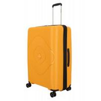 Didelis plastikinis lagaminas Odyssey Troy D Geltonas