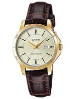 CASIO LTP-V004GL-9A MOTERŲ LAIKRODIS (zd569d) + DĖŽUTĖ