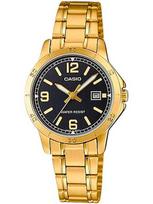 Moteriškas laikrodis Casio LTP-V004G-1B (zd642a) + DĖŽUTĖ