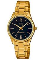 Casio Moteriškos LTP-V005G-1B Laikrodžiai + DĖŽUTĖ
