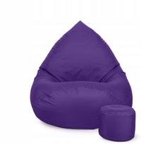 Sėdmaišis su pufu Pufy Onyx, violetinis