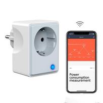 Išmanusis „WiFi“ lizdas su srovės matavimu Ucomen, 4 vnt