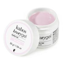 Kabos Luxury Builder Gel UV/LED, 30g – savaime išsilyginantis nagų priauginimo gelis, Bare Beige spalva
