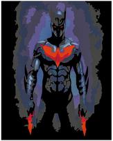 Piešimo rinkinys pagal skaičius Batman 2 40x50