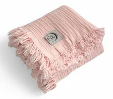 Kūdikių antklodė 100x120 Muslin Be Baby Pink Minkšta