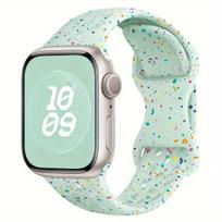 Išmanusis laikrodis Silikoninis sportinis dirželis Apple Watch,  Šviesiai žalia