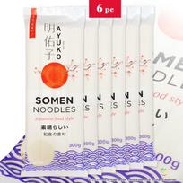 SOMEN Japoniško maisto makaronai, Ayuko, 6x300g
