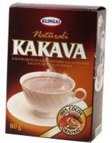 Natūrali kakava KLINGAI, 80 g, CORNOB450_06243