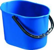 Plastikinis kibiras PLUTO, 12 l, mėlyna sp., BUCFIL8016728093103