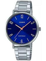 CASIO LTP-VT01D-2B2 MOTERŲ LAIKRODIS (zd613f) + DĖŽUTĖ
