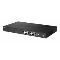 Switch D-Link D-LINK 16 prievadų 2.5Gbps PoE9 0W+ 2 prievadų 10G SFP+ išmanus valdomas switch | DMS-1250-18P/E | 790069476655