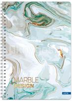 Knyga su spirale A4 80lap. 70g MARBLE linija