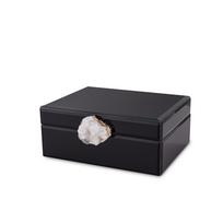 Papuošalų dėžutė  BLACK AGATE 8x19x17,5 cm
