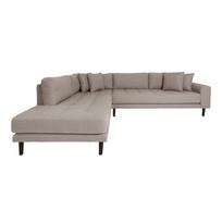 Kampinė sofa HOUSE NORDIC Lido Pilka