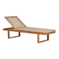 Gultas DERBY Sun Lounger Natūralus