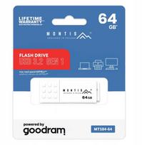 USB laikmena Pamięć USB 3.2 64GB UME3 MT184-64 MONTIS by Goodram