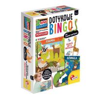 Edukacinis žaidimas Lisciani: Montessori Plus: Palieskite Bingo su gyvūnais