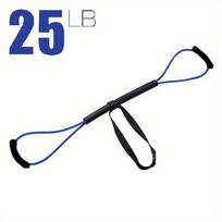 Universalus 8-formos bokso pasipriešinimo diržas vyrams ir moterims. ,  Mėlyna (25 Lbs) + diržas